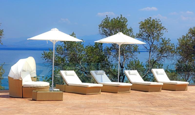 Kairaba Mythos Palace - Adults Only Kouspades Luaran gambar The hotel's pool