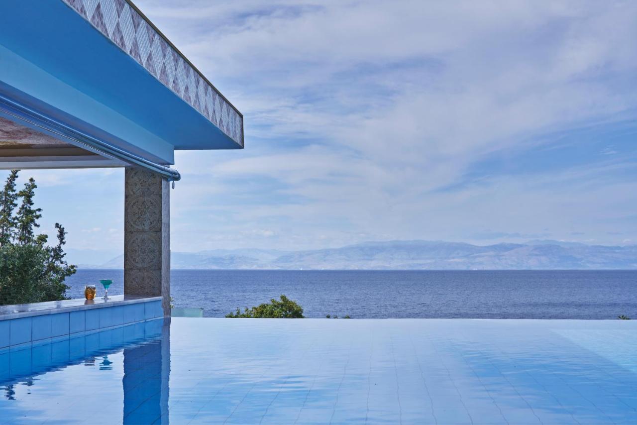 Kairaba Mythos Palace - Adults Only Kouspades Luaran gambar Infinity pool at the resort