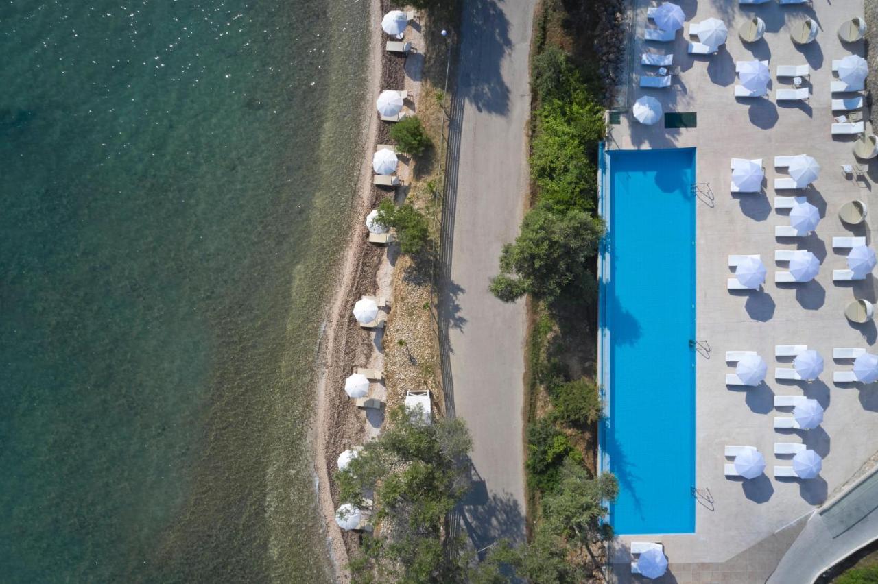 Kairaba Mythos Palace - Adults Only Kouspades Luaran gambar Aerial view of the hotel