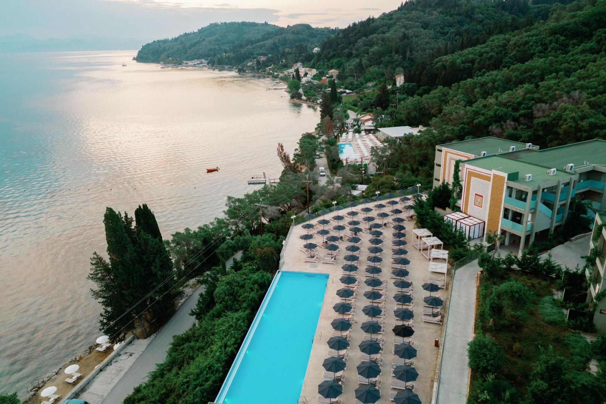 Kairaba Mythos Palace - Adults Only Kouspades Luaran gambar Aerial view of the resort