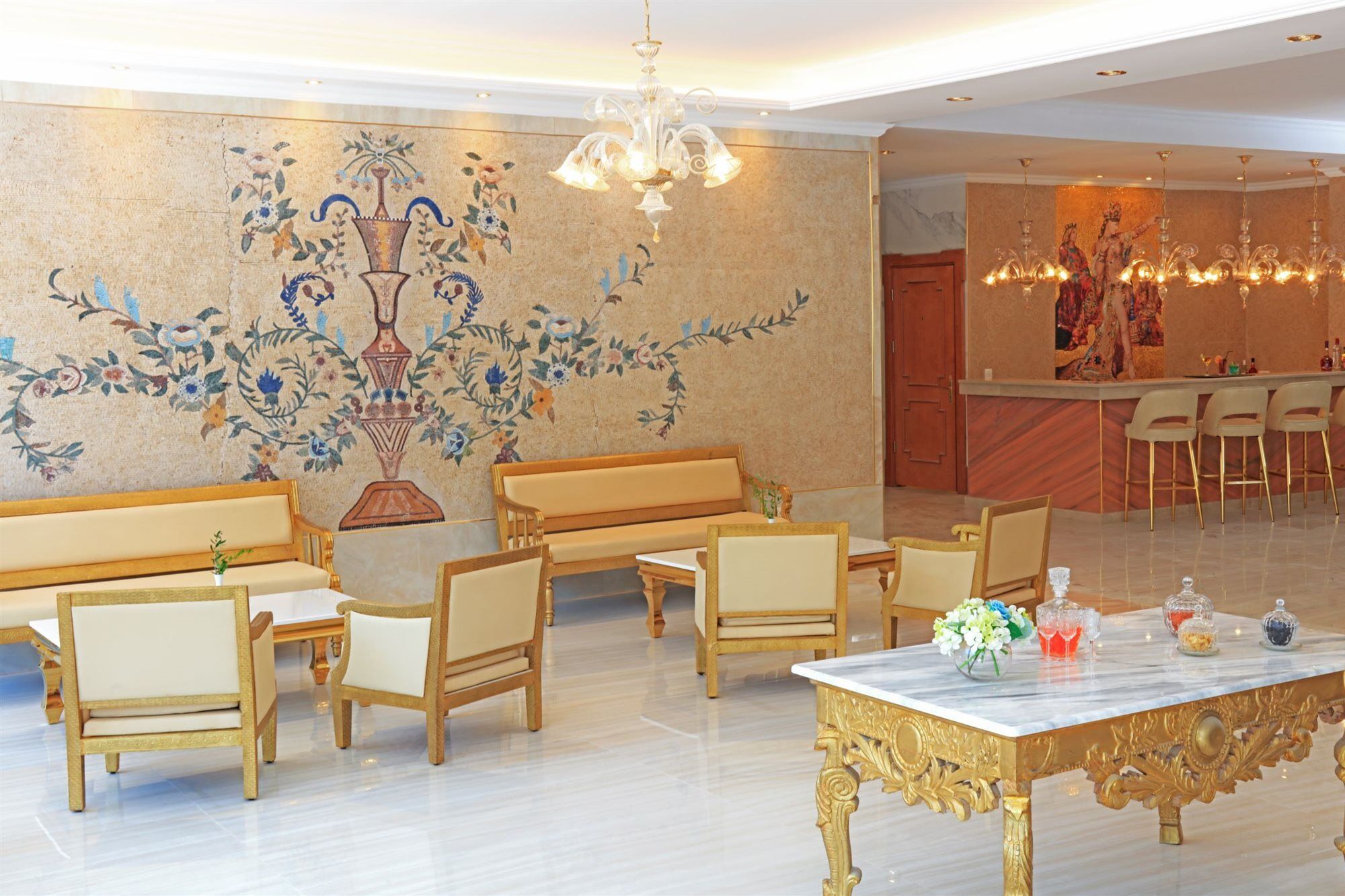 Kairaba Mythos Palace - Adults Only Kouspades Luaran gambar The lobby of the hotel